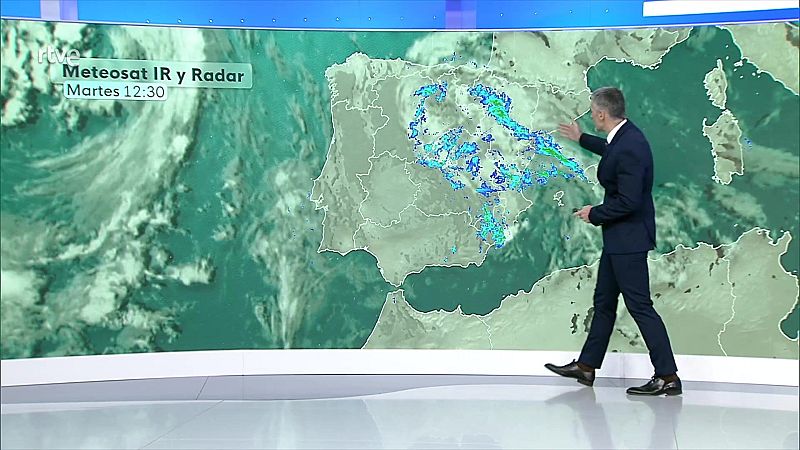 Chubascos muy fuertes y acompañados de tormenta en litorales mediterráneos - ver ahora