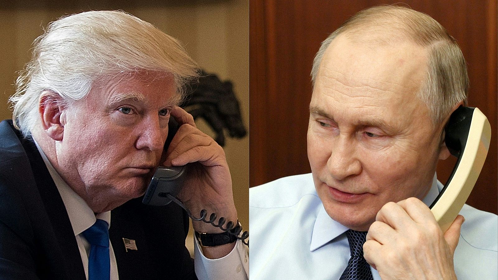 Putin y Trump acuerdan negociar un alto el fuego en Ucrania | Ver