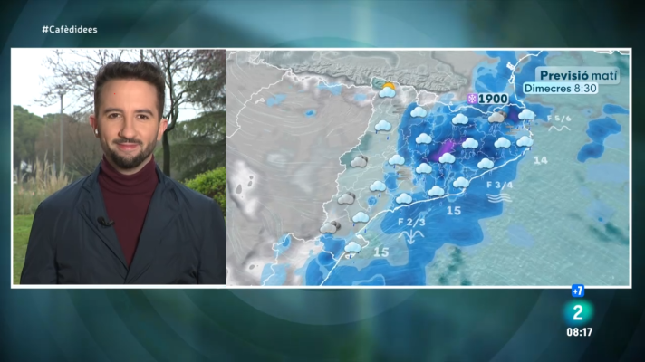 El temps - Dimecres plujós abans no arribi la Borrasca Martinho