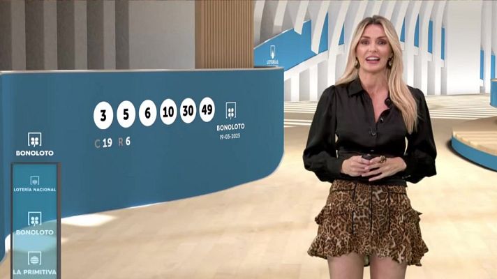 Loterías - Sorteo de la Bonoloto del 19/03/25