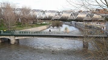 La borrasca Martinho pone en alerta el cauce de los ros y Madrid pide precaucin en el entornodelManzanares