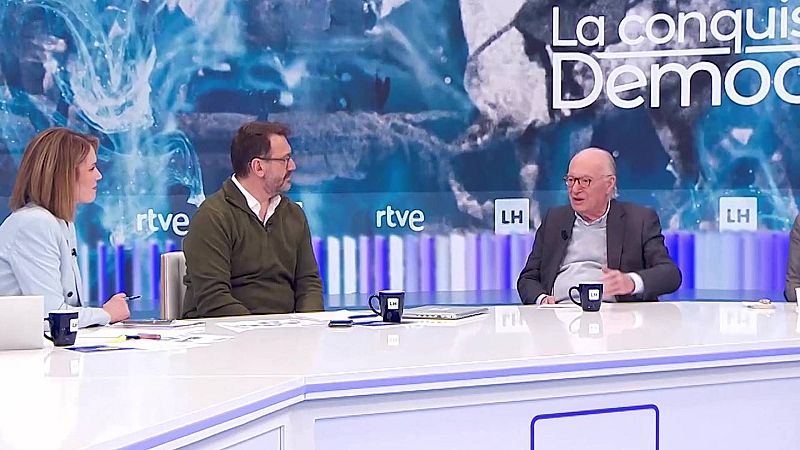 Nicolás Sartorius presenta 'La conquista de la democracia' - La hora de La 1 | Ver
