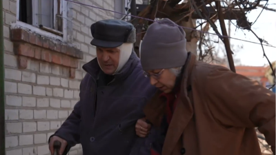 La casa de Lena y Sergei en Ucrania, destruida por segunda vez