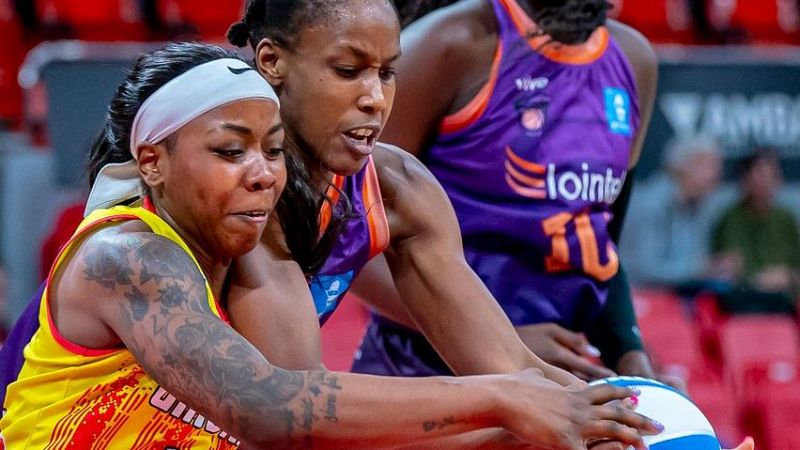 Remontada final del Spar Girona para meterse en las semifinales de la Copa de la Reina de baloncesto
