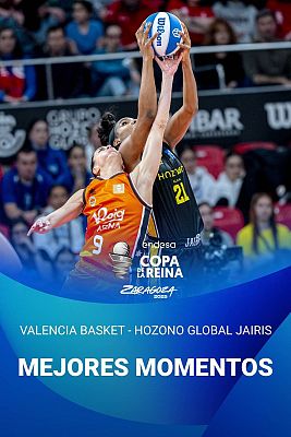 Baloncesto en RTVE - Hozono Global Jairis se cuela en las semifinales de la Copa de la Reina de baloncesto y se enfrentará al Spar Girona