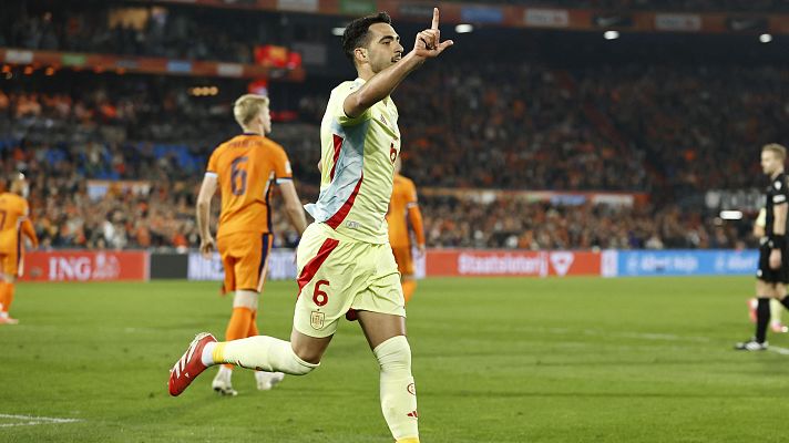 UEFA Nations League - UEFA Nations League: Países Bajos 2-2 España: Mikel Merino logra el gol del empate en el descuento