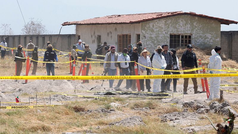 Las autoridades mexicanas confirmar el hallazgo de restos humanos en el narcorancho de Jalisco