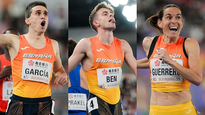 Los Deportes de La1 - Mariano García, Adrián Ben y Esther Guerrero se meten en las finales de los 1.500 metros