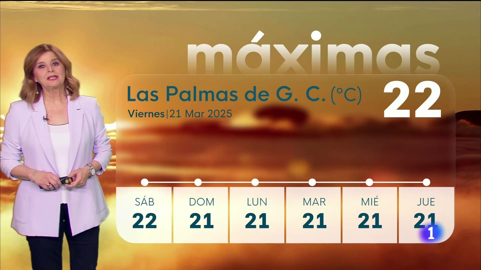 El tiempo en Canarias - 21/03/2025 | Ver