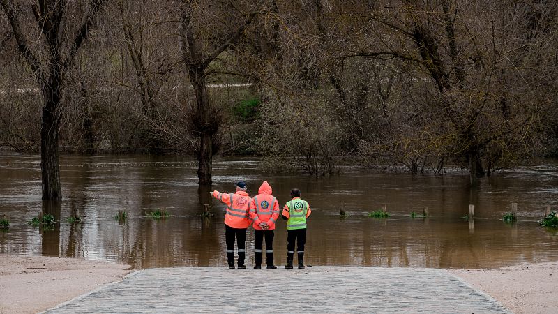 Martinho mantiene en alerta a Madrid ante el riesgo de desbordamiento del Manzanares