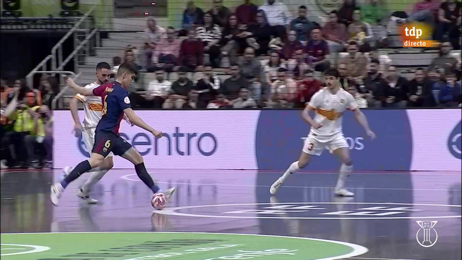 Fútbol sala - Copa de España. 1/4 de Final: Industrias Santa Coloma - Barça - ver ahora