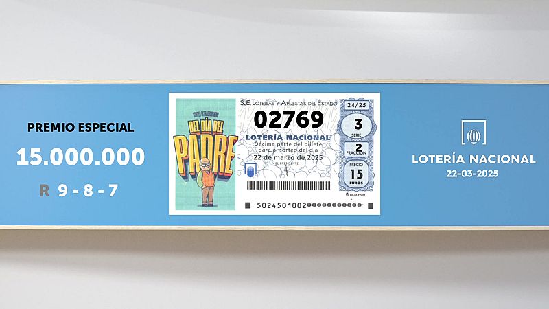 Sorteo de la Lotería Nacional del 22/03/2025 - Ver ahora