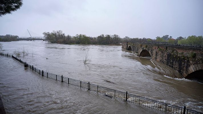 Telediario Fin de Semana - La Comunidad de Madrid, Castilla-La Mancha y Castilla y León, pendientes de la borrasca Martinho