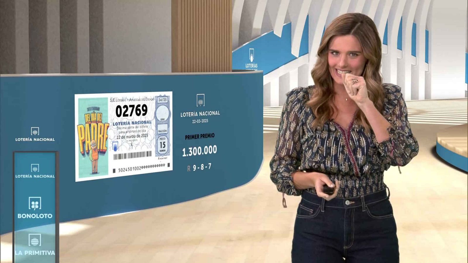 Sorteo de la Lotería Nacional del 22/03/2025 - ver ahora