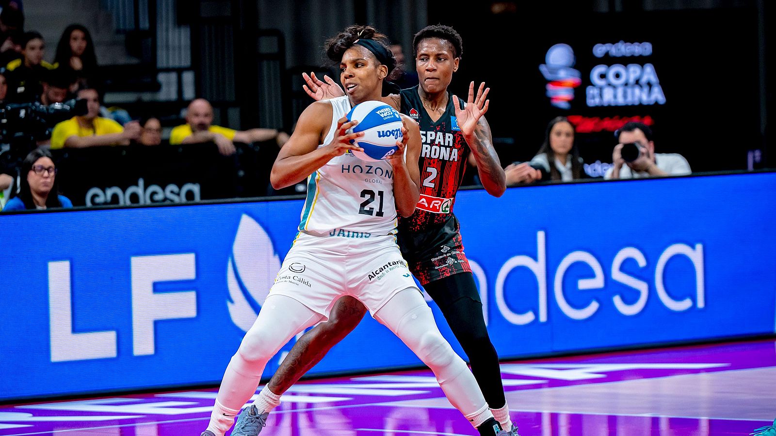 Baloncesto - Copa de la Reina. 1ª Semifinal: Spar Girona - Hozono Global Jairis - ver ahora