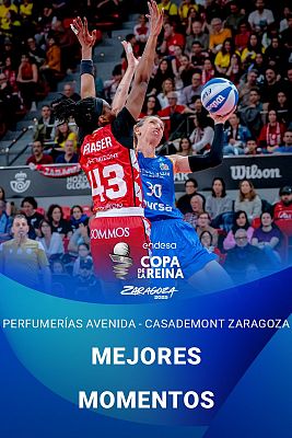 Baloncesto en RTVE - Perfumerías Avenida rompe el partido en el tercer cuarto y evita el arreón de Zaragoza
