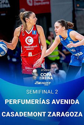 Baloncesto en RTVE - Copa de la Reina. 2ª Semifinal: Perfumerías Avenida - Casademont Zaragoza
