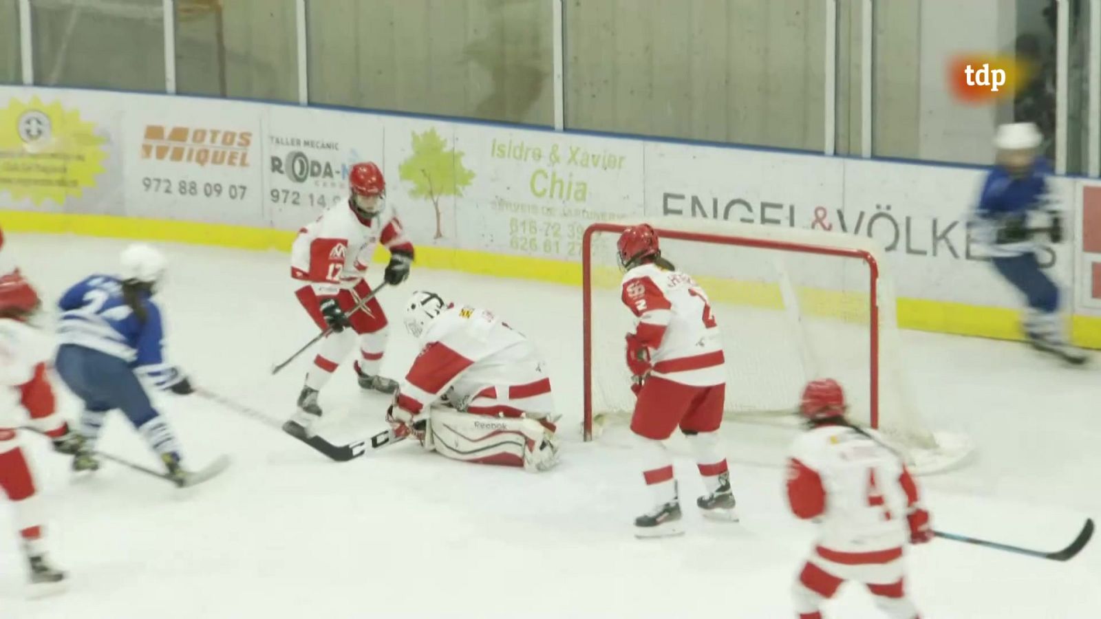 Hockey hielo - Copa de la Reina. 1ª Semifinal: CHH Txuri Urdin - CH Jaca - ver ahora
