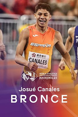 Atletismo - Josué Canales se lleva el bronce en unos 800m rapidísimos