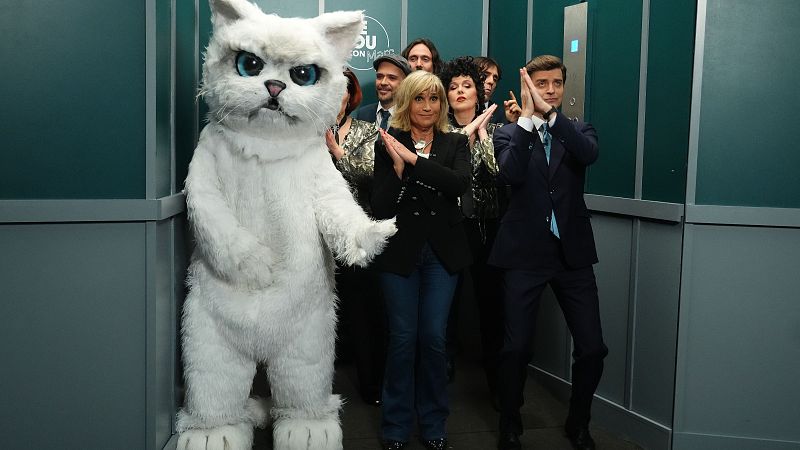 En el ascensor con Julia Otero