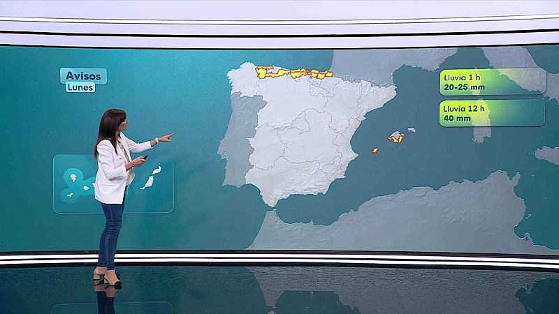 Precipitaciones persistentes en zonas próximas al litoral cantábrico - ver ahora