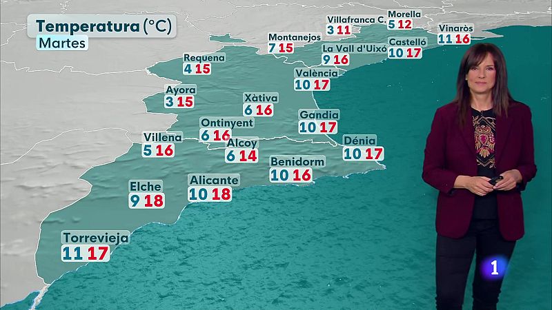 El tiempo en la Comunitat Valenciana - 24/03/2025 | Ver