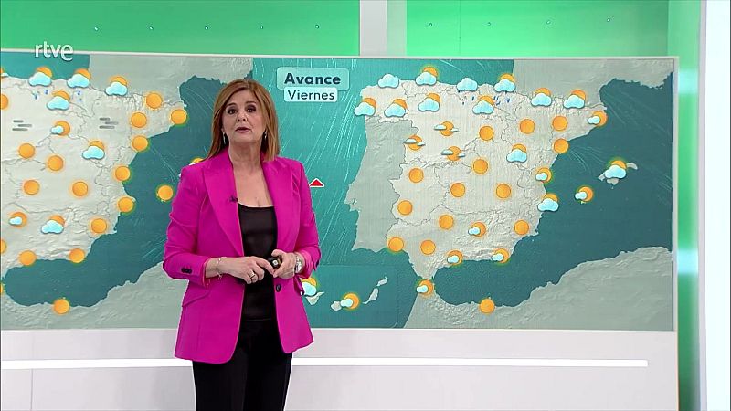 Lluvias persistentes en el Cantábrico y localmente fuertes y acompañadas de tormenta en Baleares