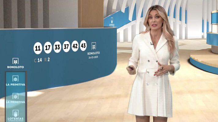 Loterías - Sorteo de la Bonoloto y Primitiva del 24/03/2025