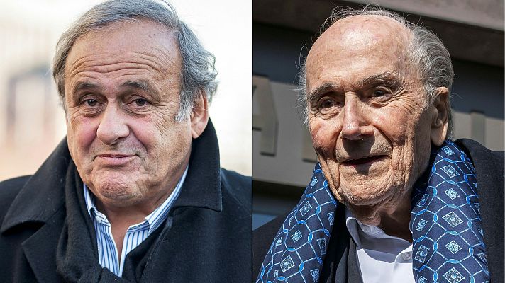 Los Deportes de La1 - Joseph Blatter y Michel Platini, absueltos de nuevo de un delito de fraude por un tribunal de Suiza