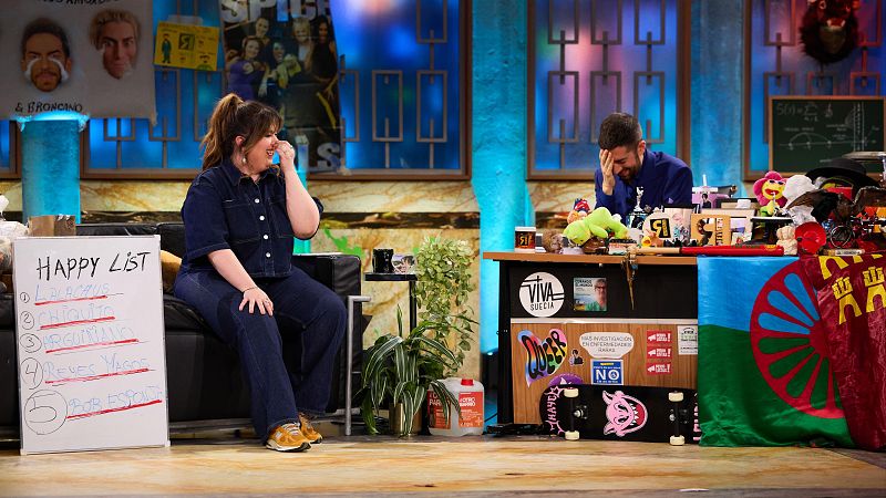 La Revuelta | Lalachus es representante de la felicidad 25/3/25 - La Revuelta | Ver