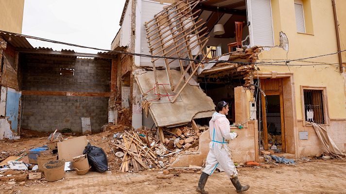 Destrucción provocada por la dana en Picanya, Valencia