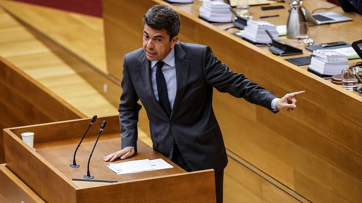 Telediario 1 - PSOE y Compromís exigen la dimisión de Mazón y le acusan de falta de "humanidad"