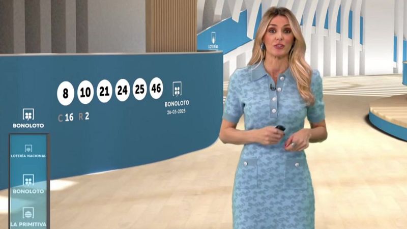 Sorteo de la Bonoloto del 26/03/25 - ver ahora