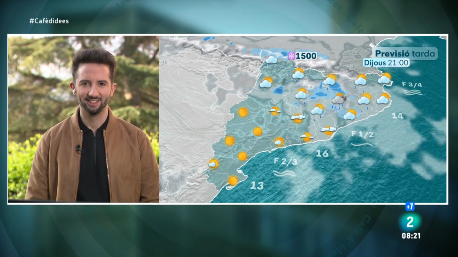 El Temps - Dijous primaveral amb sol i ruixats de tarda | Veure