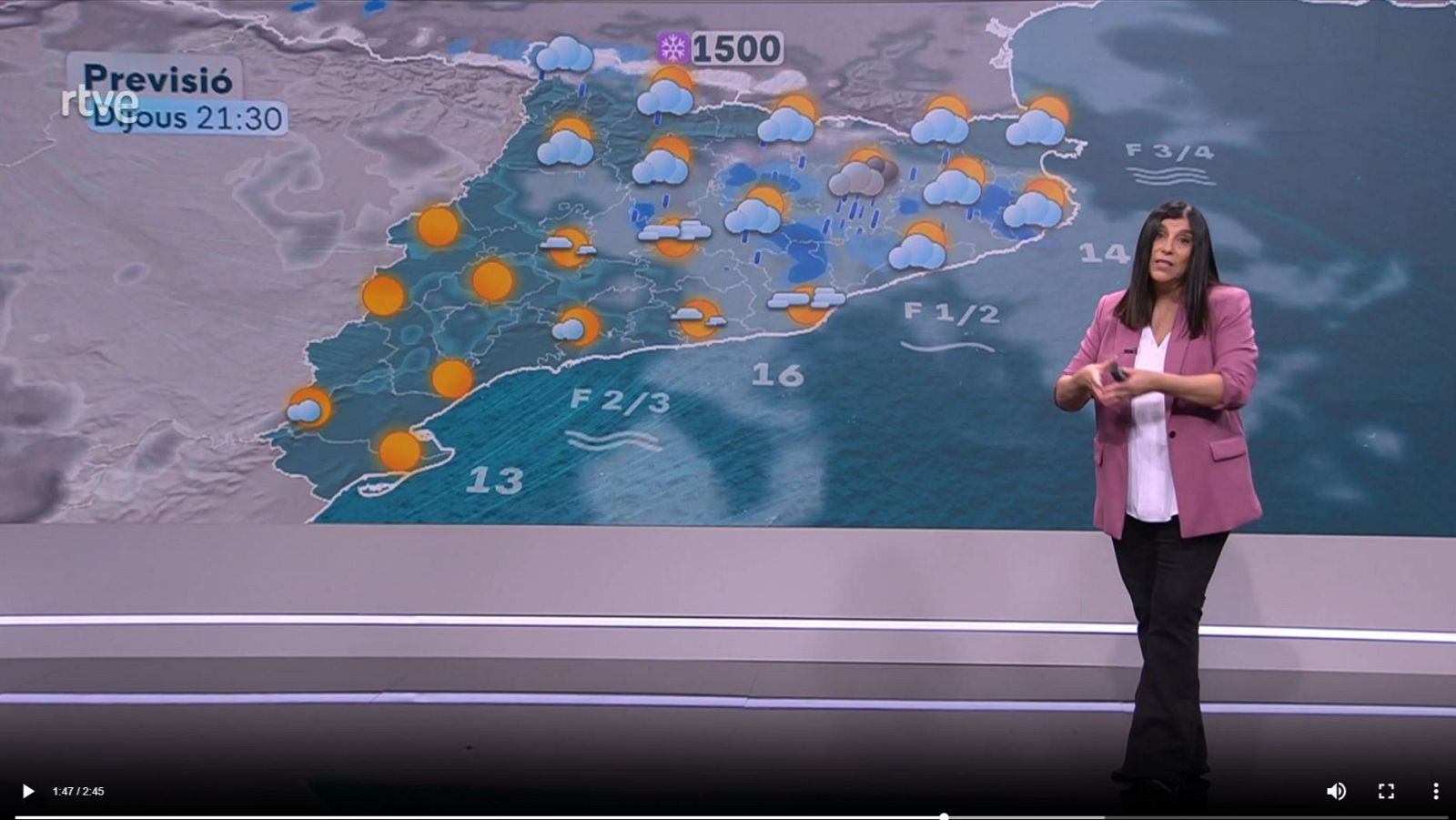 El Temps a Catalunya amb Sònia Papell (27/03/2025) | RTVE Catalunya - El temps | Veure