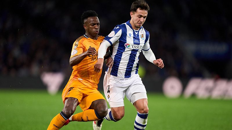 Real Madrid-Real Sociedad y Atlético-Barcelona, solo dos de ellos llegarán a la Gran final del torneo copero. El martes y el miércoles a las 21.30 horas, gratis en RTVE