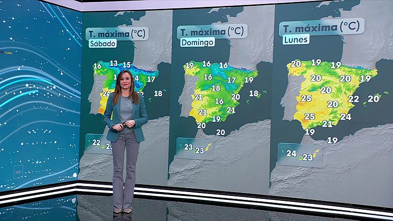 Tiempo anticiclónico en la Península y Baleares, con predominio de cielos poco nubosos o despejados - ver ahora