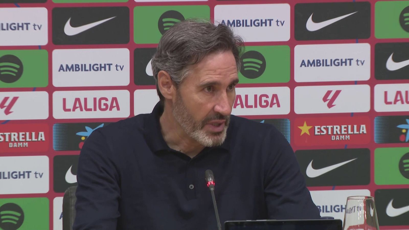 Barcelona - Osasuna | Moreno: "Parecía que nosotros no jugábamos" - Fútbol | Ver