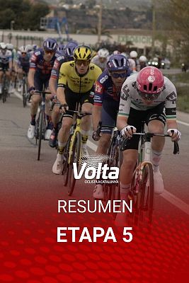 Ciclismo - Volta a Catalunya 2025: resumen etapa 5