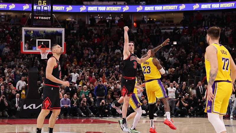 Chicago Bulls 119-117 LA Lakers: Josh Giddey culmina la remontada - Los Deportes de La1 | Ver