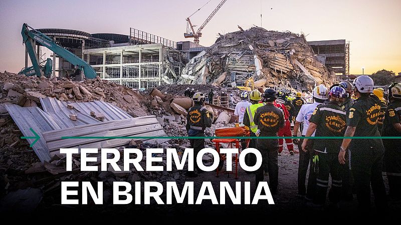 Más de un centenar de muertos y numerosos desaparecidos tras un terremoto en Birmania y Tailandia