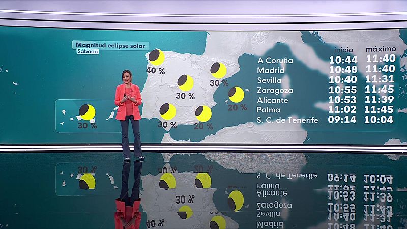 Chubascos con tormenta localmente fuertes en puntos de Mallorca e islas Canarias más occidentales - ver ahora