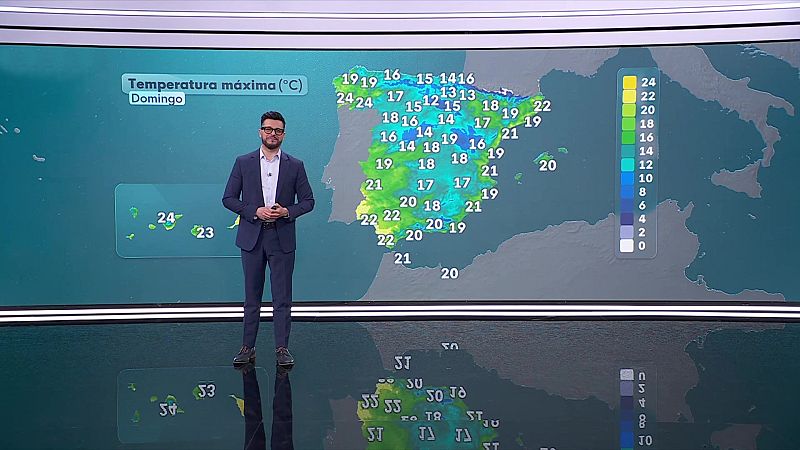 Chubascos localmente fuertes y acompañados de tormenta en las islas Canarias más occidentales - ver ahora