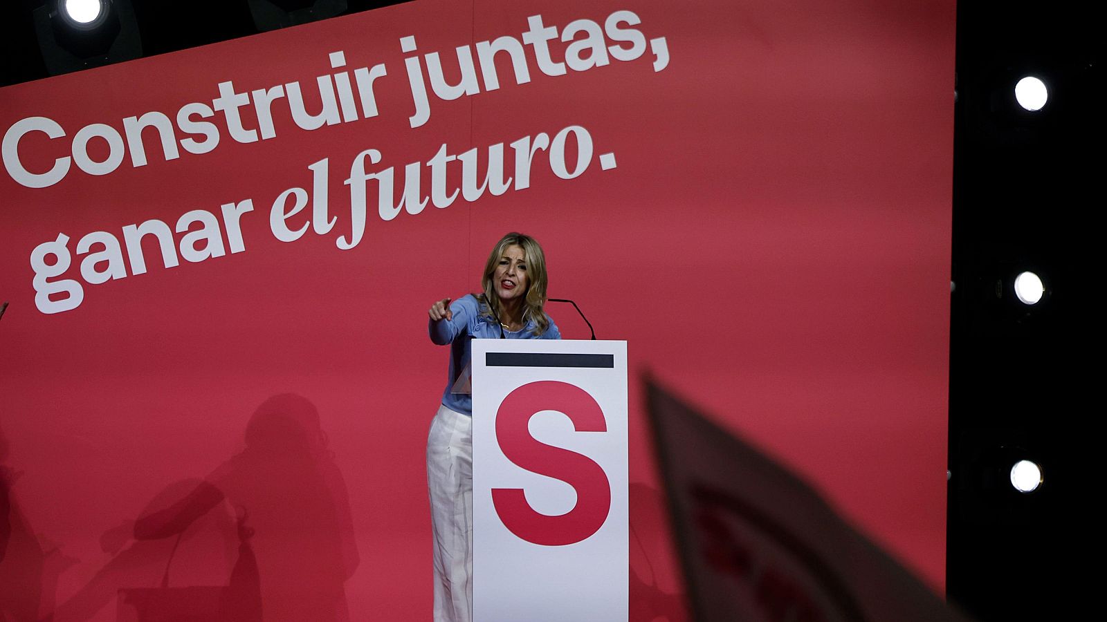 Yolanda Díaz llama en la asamblea de Sumar a unir a la izquierda | Ver