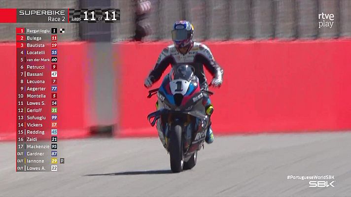  - Toprak Razgatlioglu se impone a Bulega en Portimao y se acerca en el mundial de Superbikes