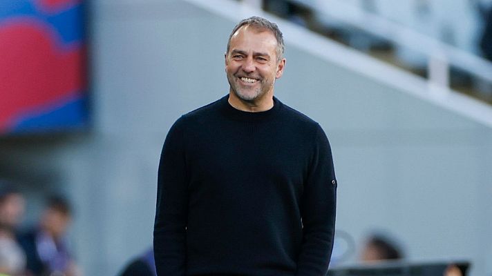 Fútbol - Flick: "Estoy muy sorprendido de la calidad tan alta de la Liga"