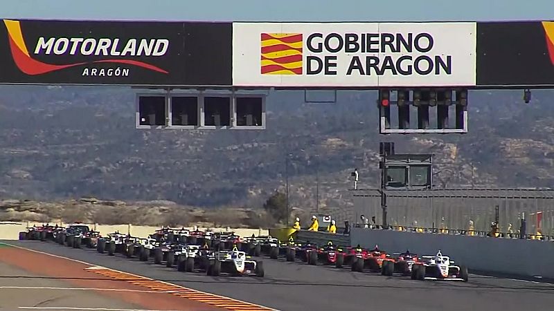 Automovilismo - F�rmula 4 Spain. 3� Carrera Arag�n - ver ahora