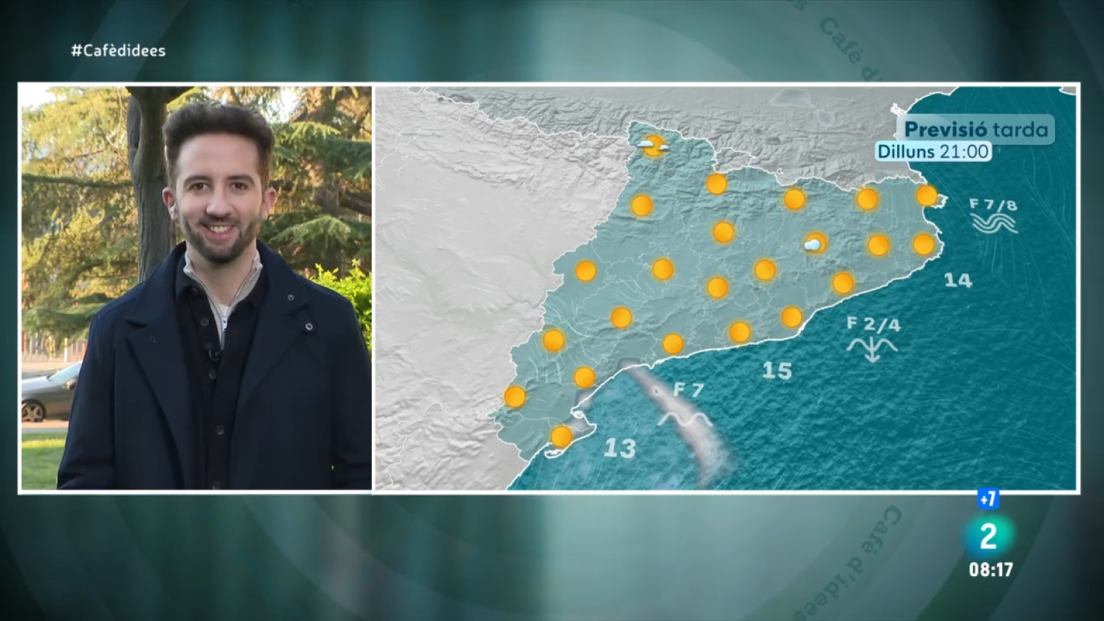 El Temps - Dilluns radiant i càlid al migdia, però l'abril començarà amb ruixats i fresca | Veure