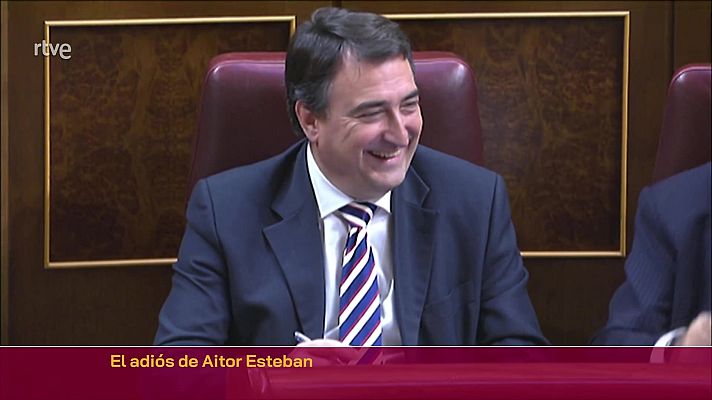 Parlamento - Despedida de Aitor Esteban