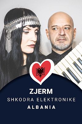 Eurovisión - Shkodra Elektronike - "Zjerm" - (Albania)